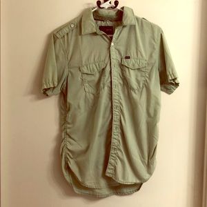 Casual Hurley collar shirt